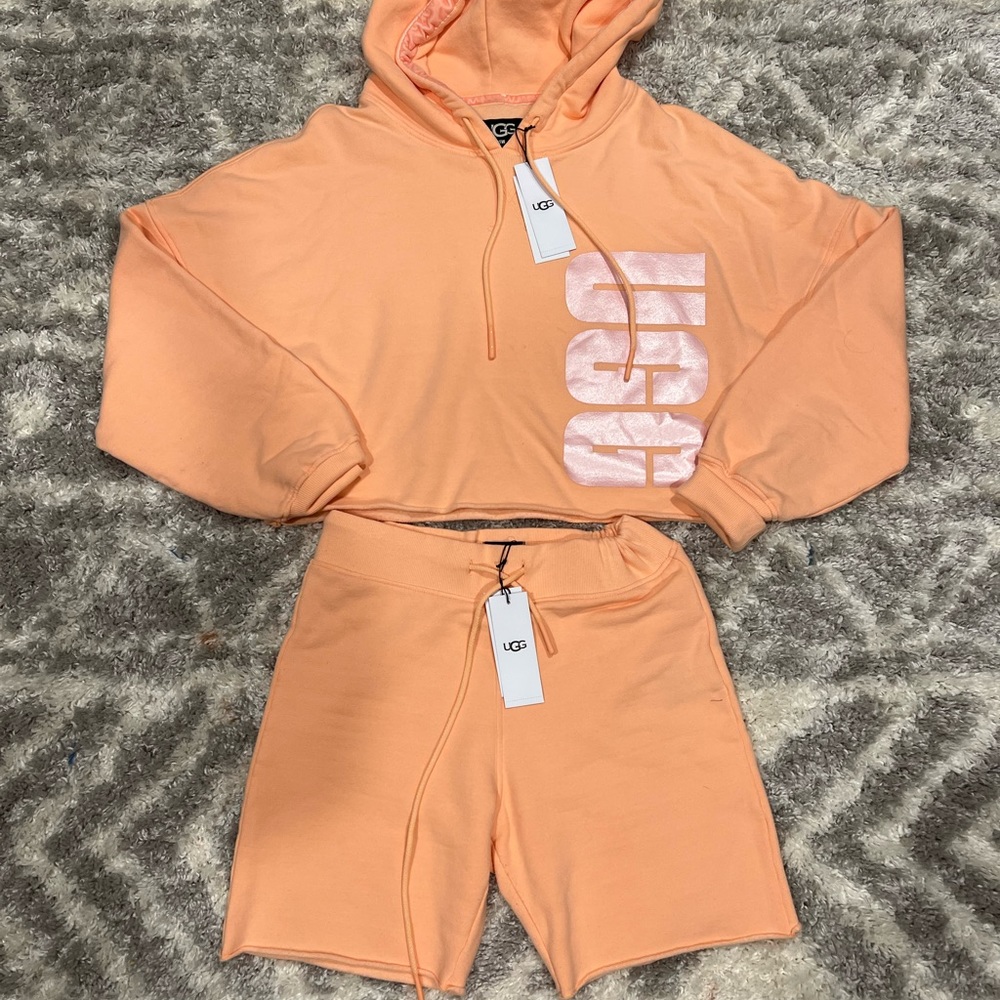 UGG 2pc.set/ Keira hoodie and zahara shorts 💓 - Picture 1 of 16